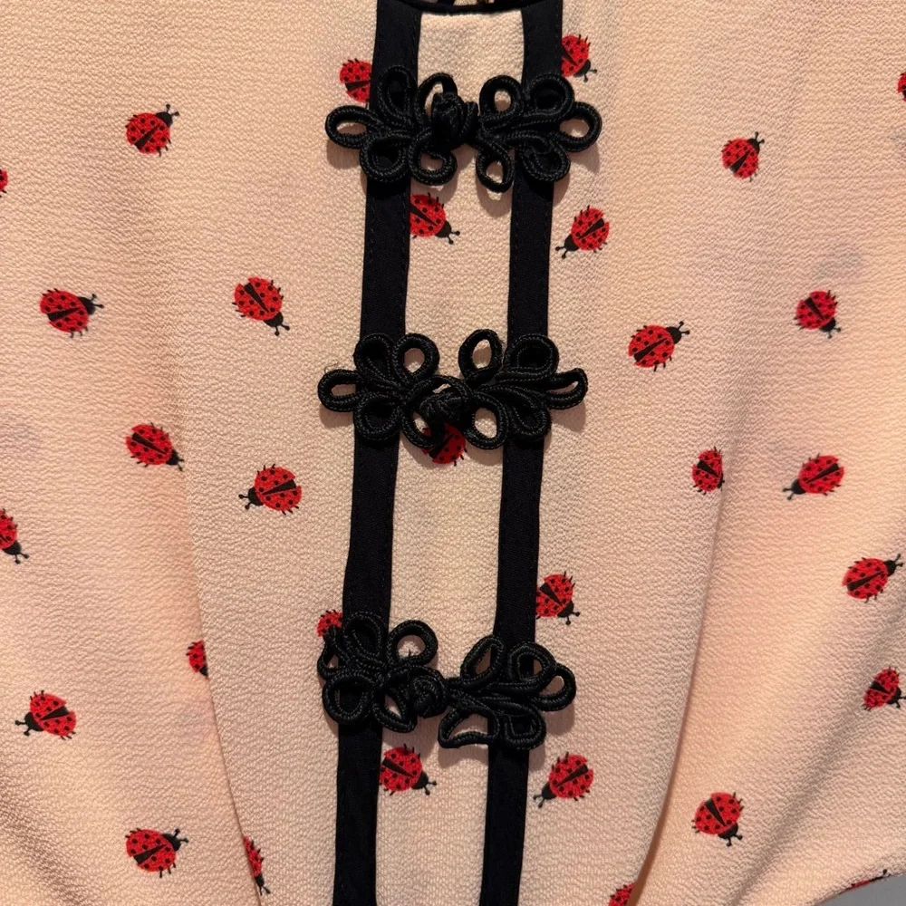 Valfre Ladybug 🐞 print dress pink - Picture 3 of 6